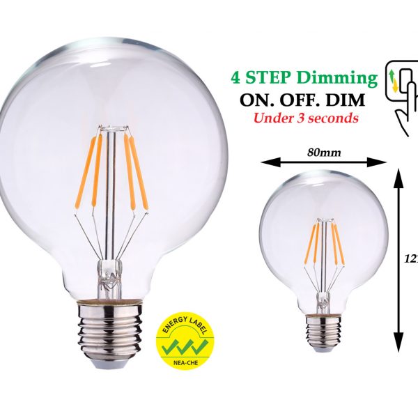 clear dimmable led bulbs